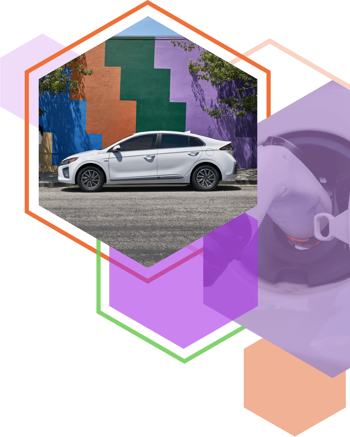 White EV Vehicles