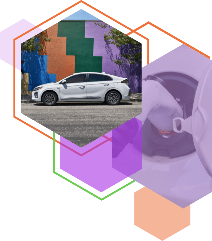 White EV Vehicles